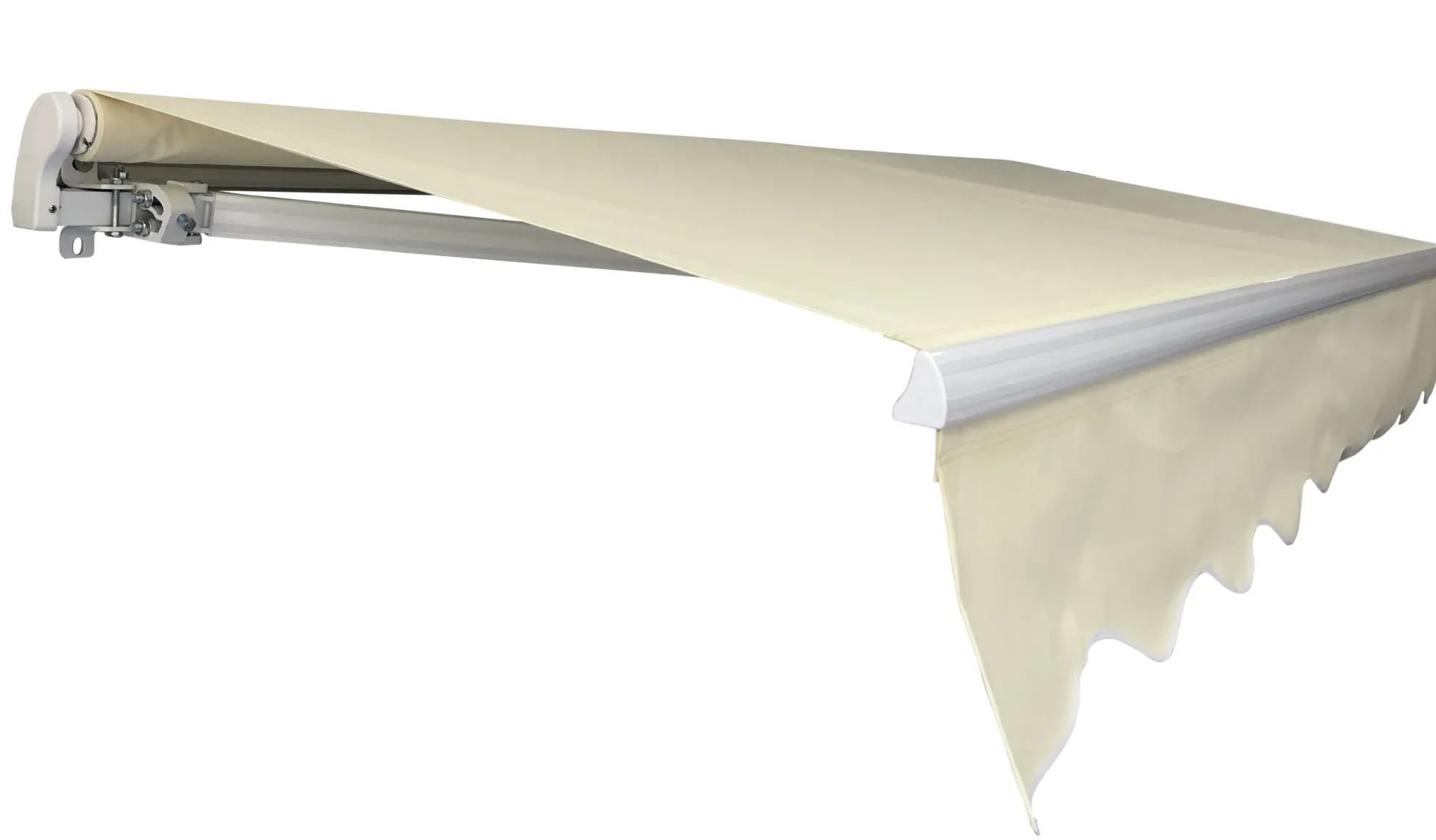 Åben markise 300x200cm creme/hvid