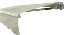 Åben markise 300x250cm creme/hvid