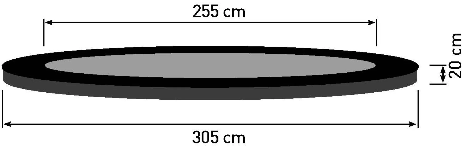 Bestplay Premium ø305cm Hard
