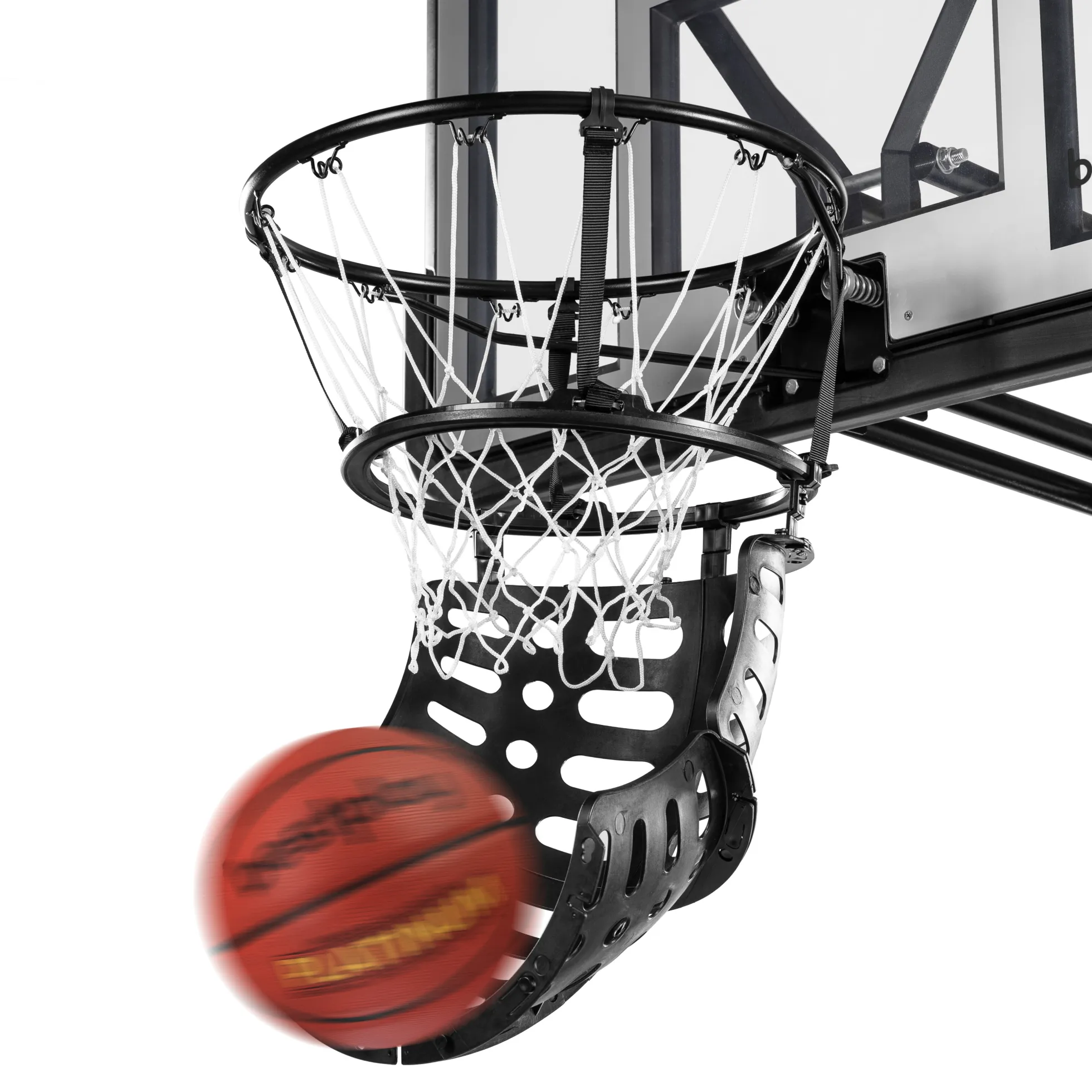 Bestplay PRO basketballstander + ball return + selvlysende net + basketball