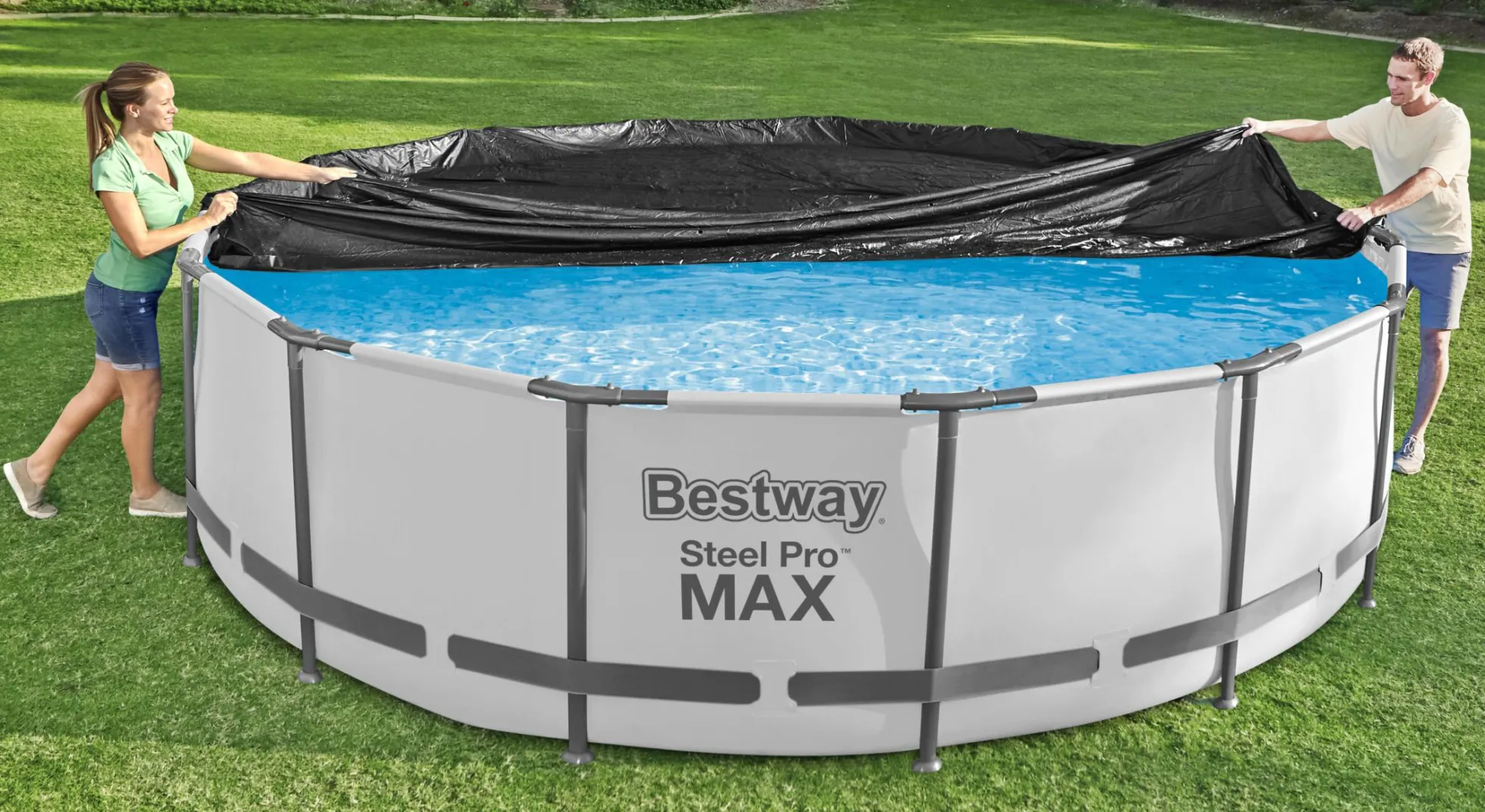 Bestway cover til pool ø457cm