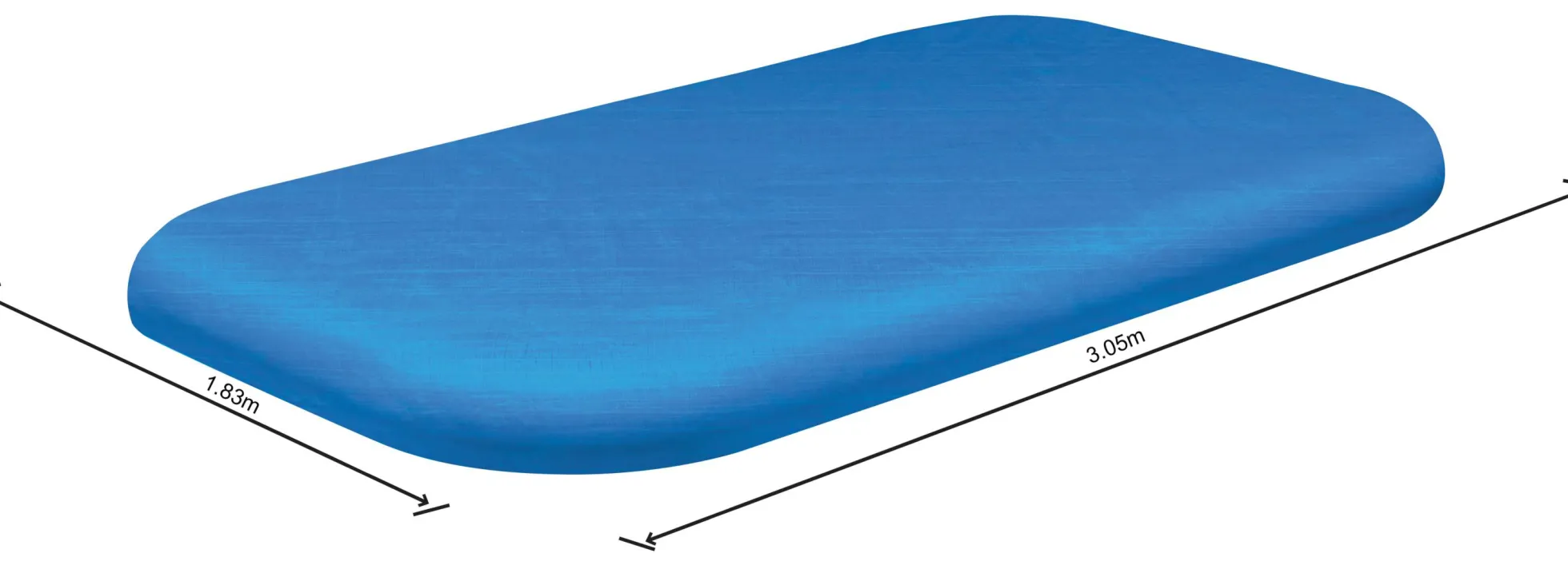 Bestway cover til pool 305x183cm