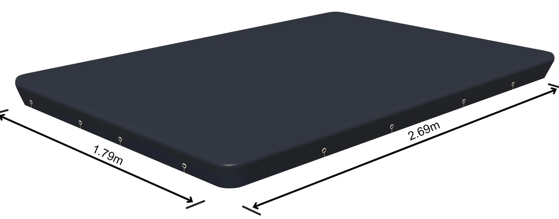 Bestway cover til pool 282x196cm