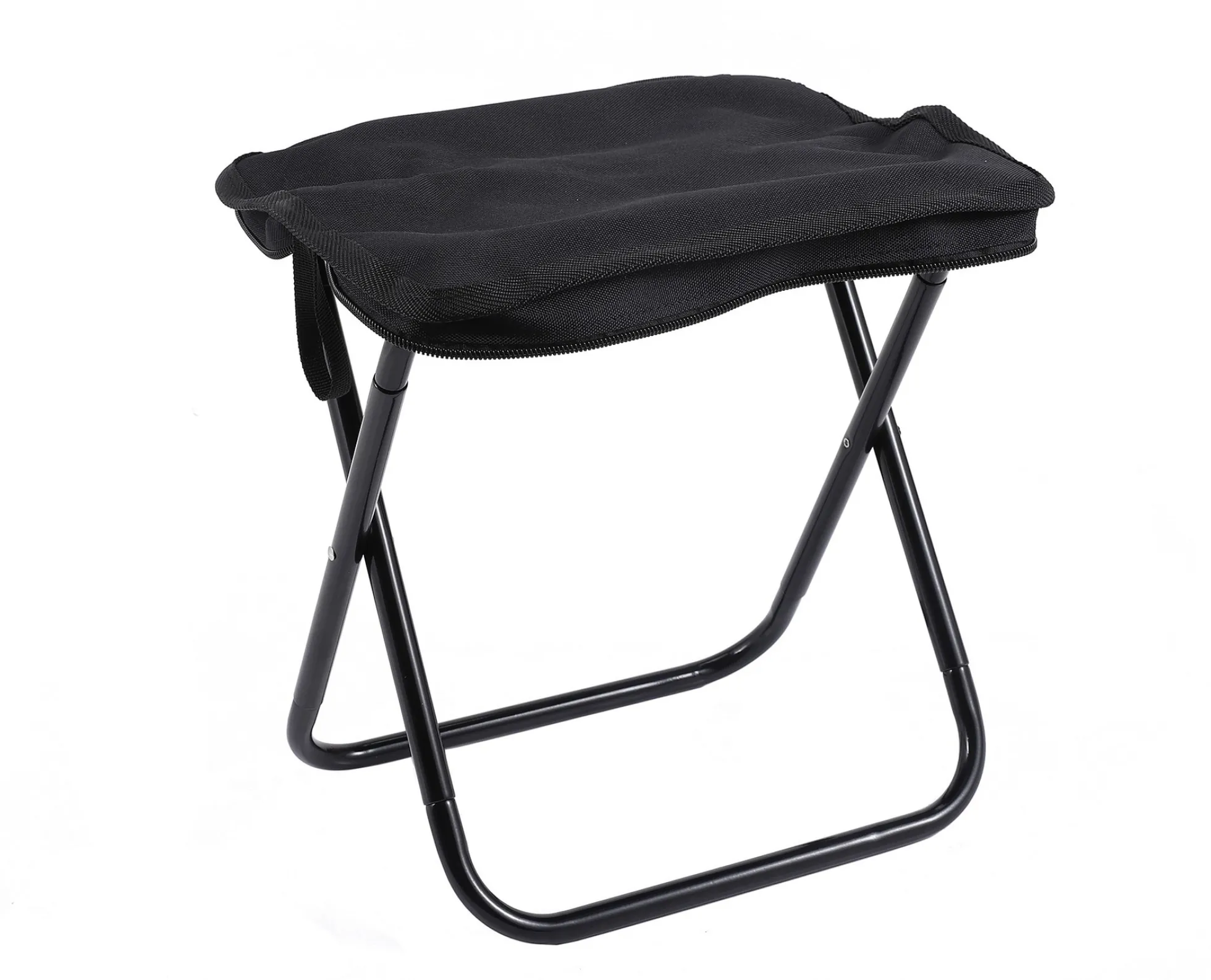 Campingtaburet sort