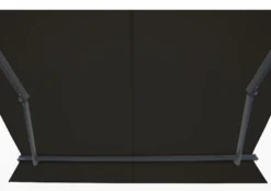 Essence åben elektrisk markise 250x200cm sort/antracitgrå