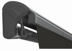 Essence åben elektrisk markise 250x200cm sort/antracitgrå