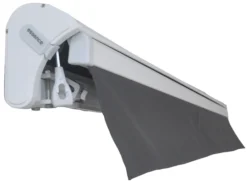Essence åben elektrisk markise 300x250cm antracitgrå/hvid