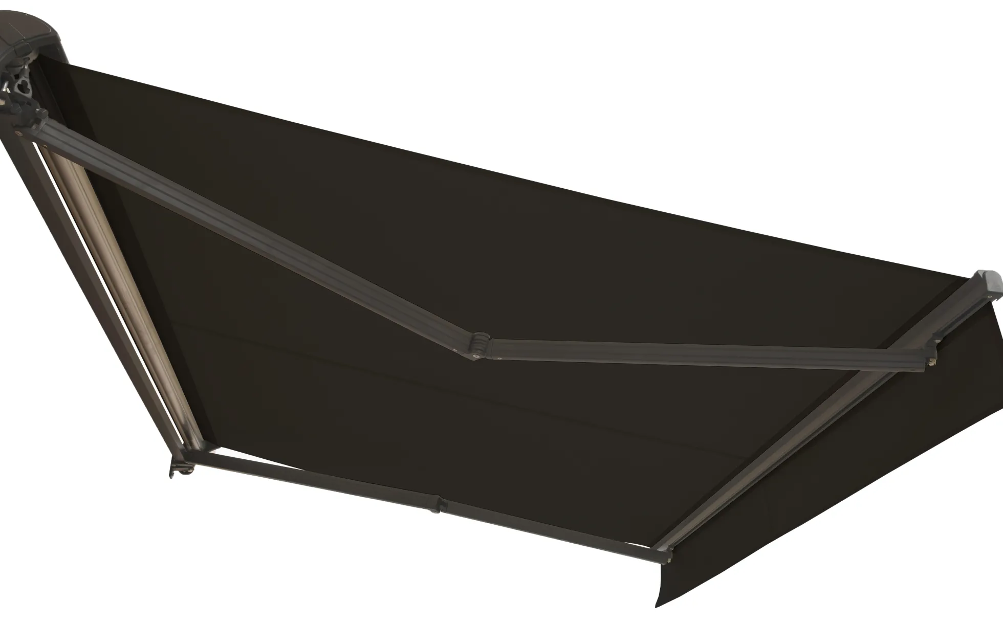 Essence åben elektrisk markise 300x250cm sort/antracitgrå