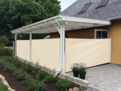 Essence læsejl lukket 300x160cm creme/hvid