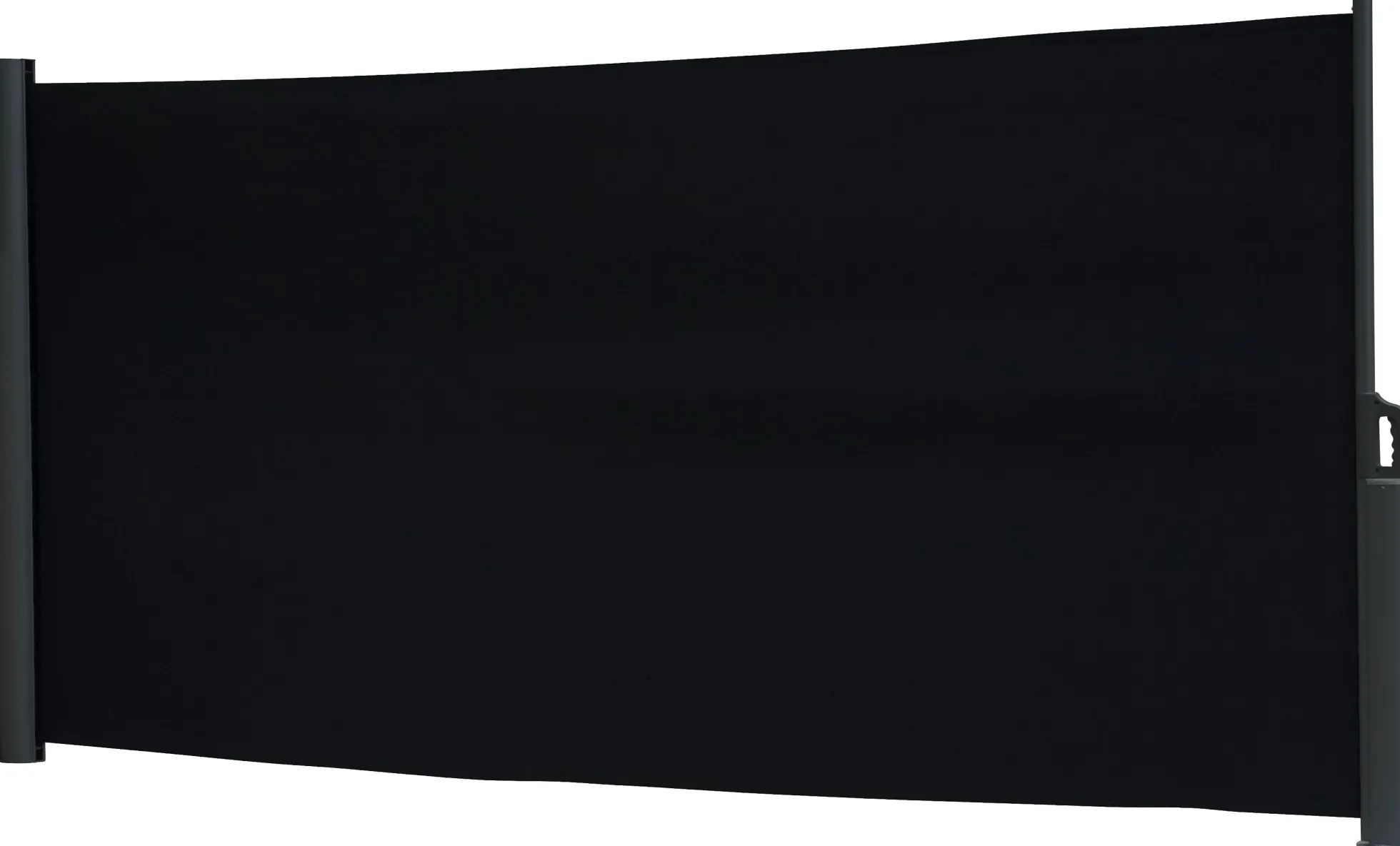 Essence læsejl lukket 400x160cm sort/sort
