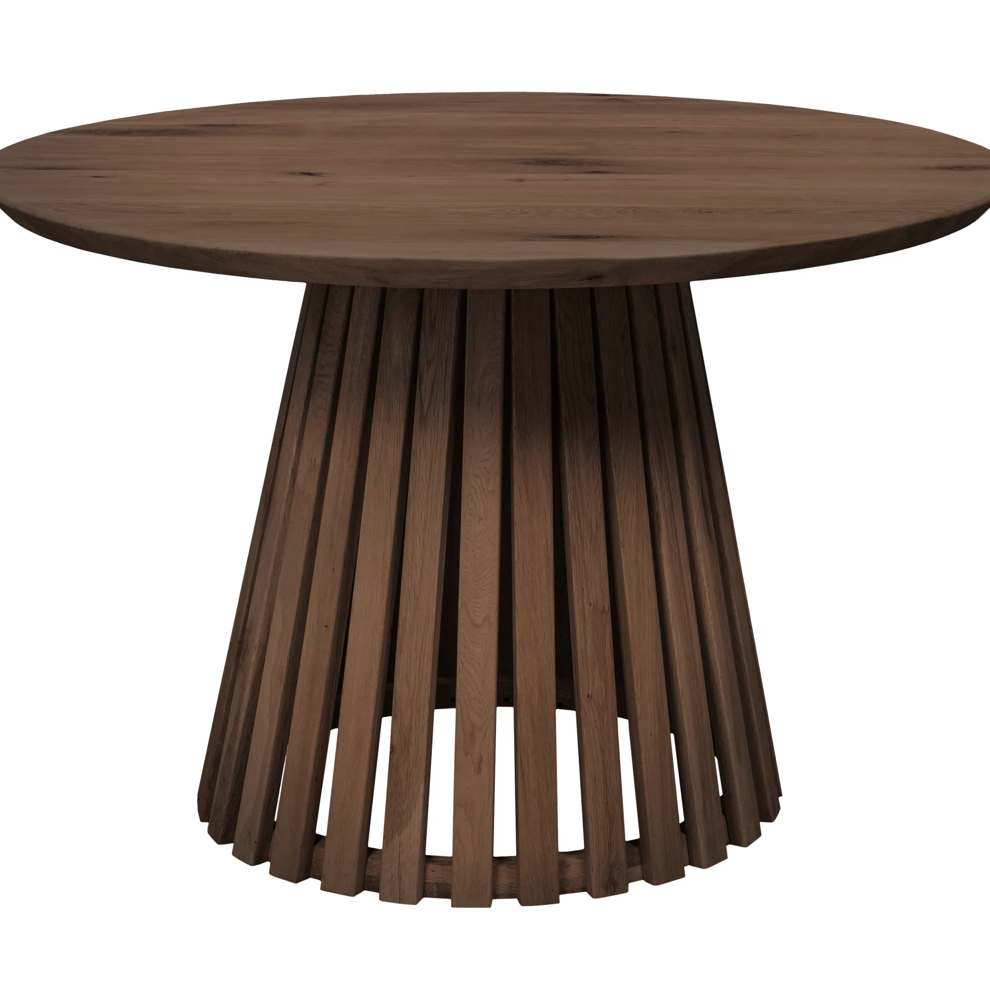 Fidenza 120x120x74cm eg smoked/smoked