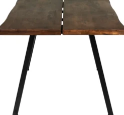 Firenze med skråben 240x95x74cm eg smoked/sort