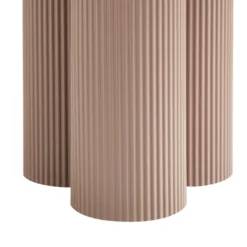 Flow mokka mousse ø80x45cm