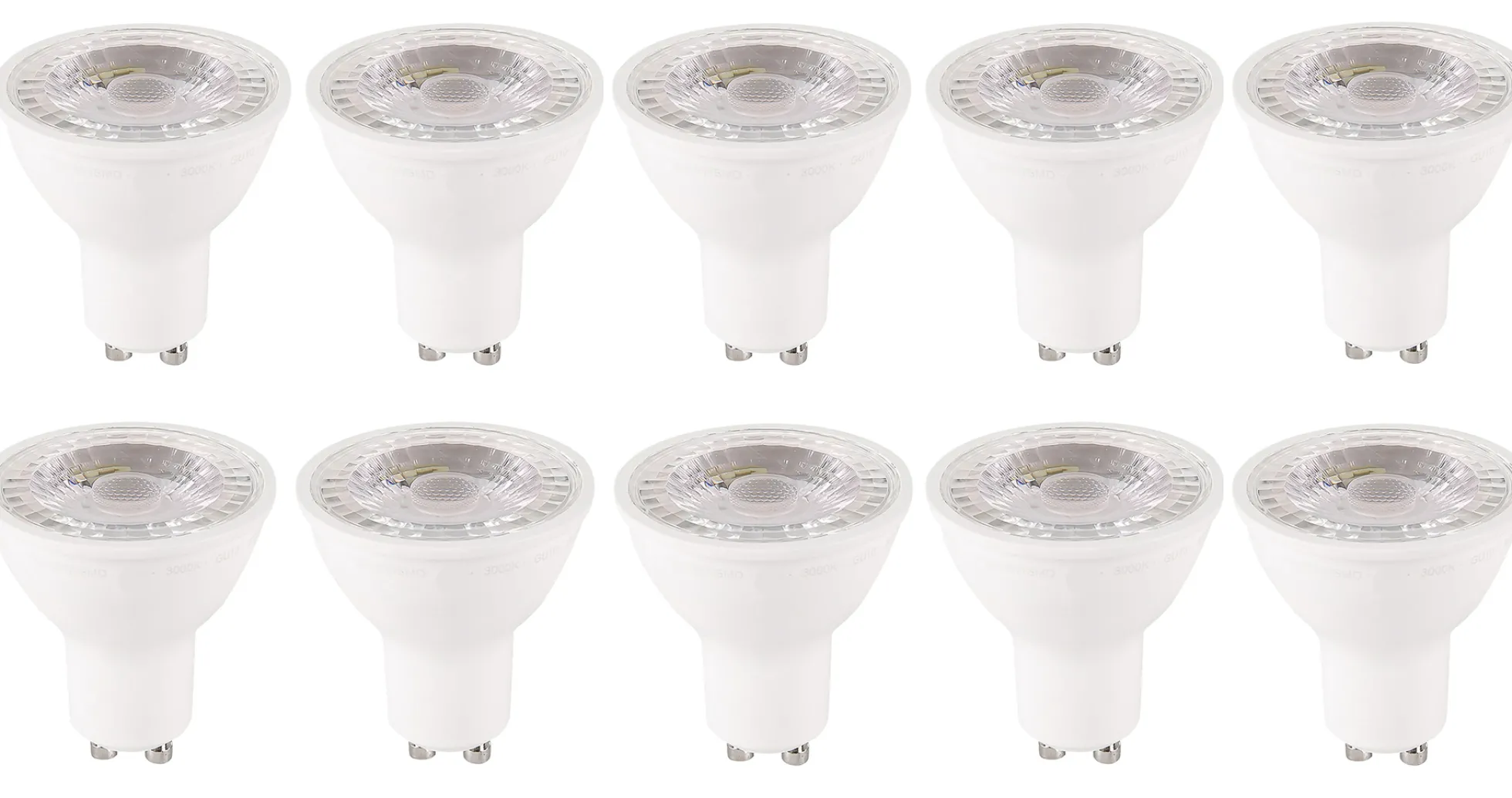 GU10 LED 5W 6000K (10stk.) koldt lys