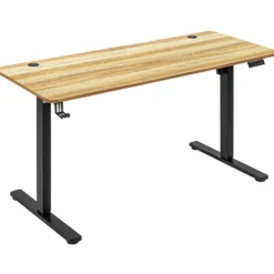 Hæve sænkebord natur 160x60cm
