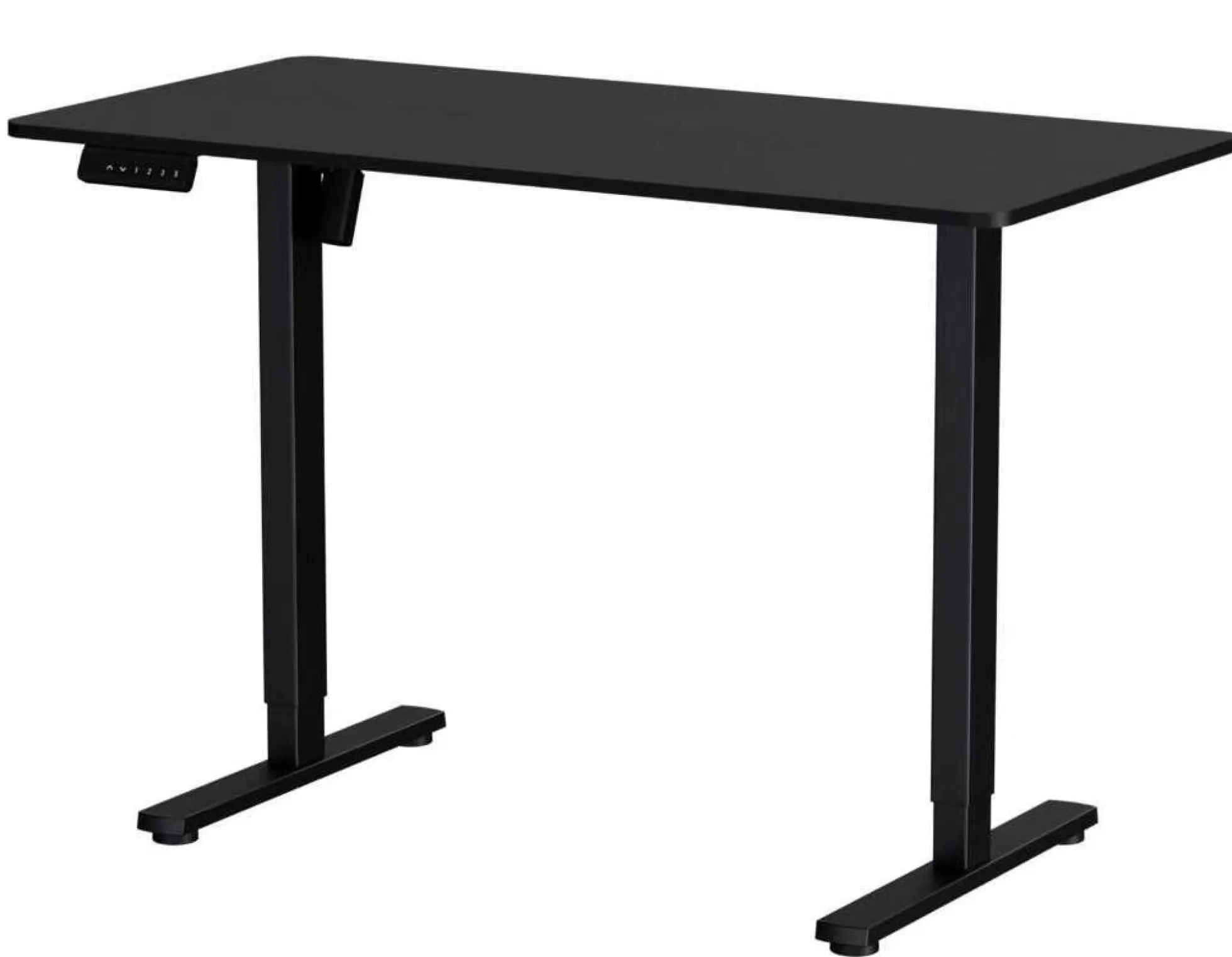 Hæve sænkebord sort 120x60cm