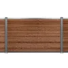 Komposithegnsæt 346x120cm brun/grå