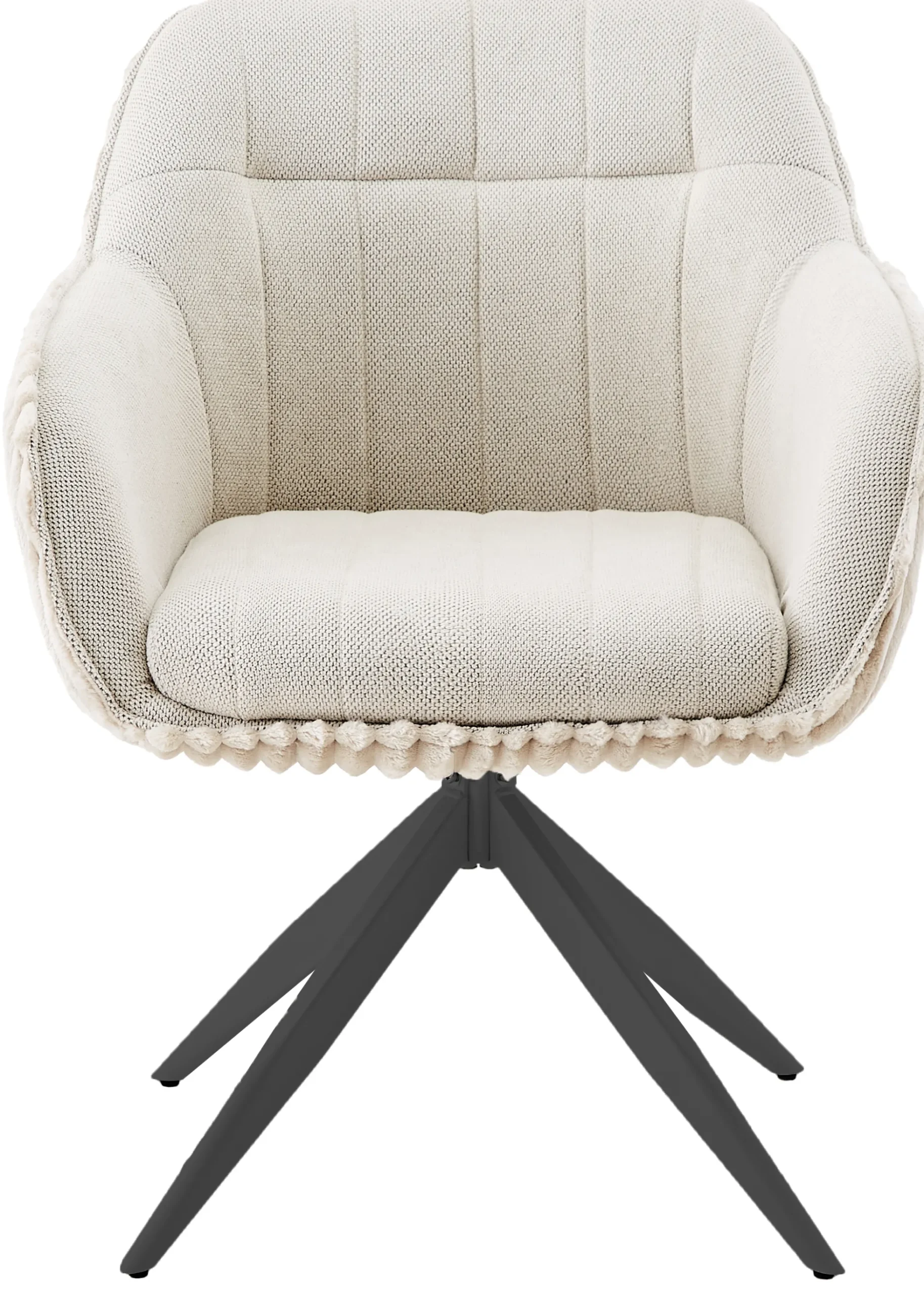 Laura med drejefunktion beige/sort