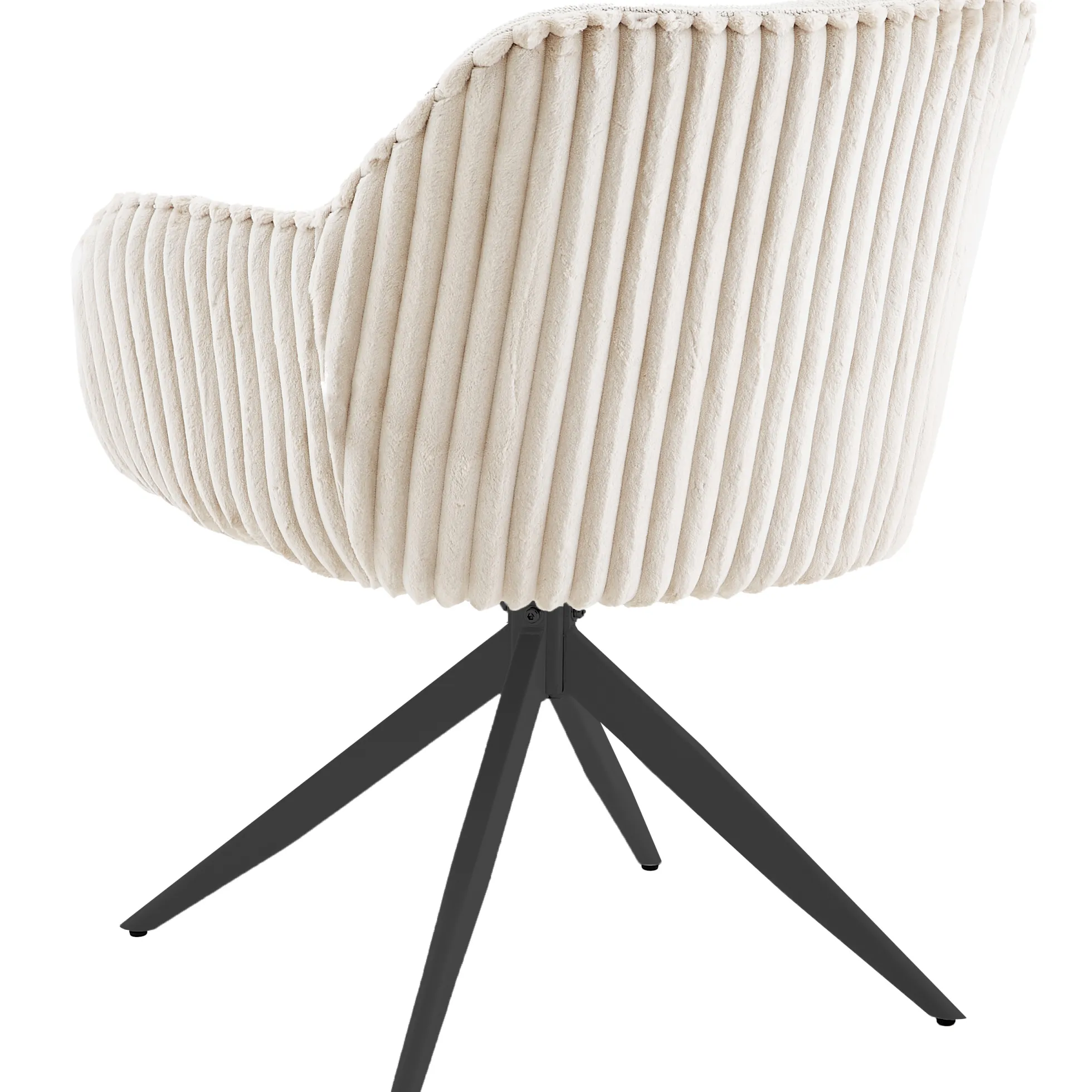 Laura med drejefunktion beige/sort