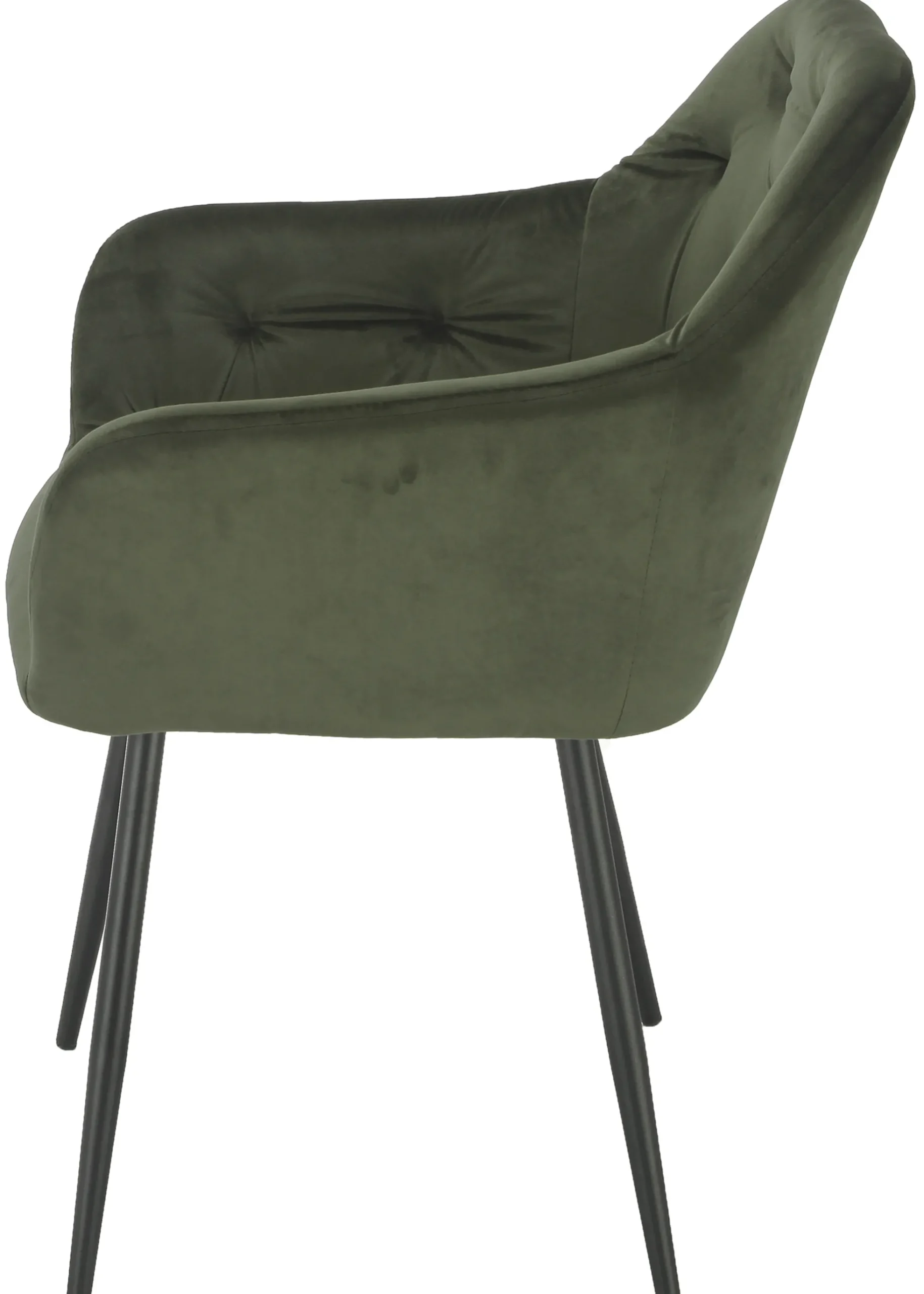 Lea velour mosgrøn