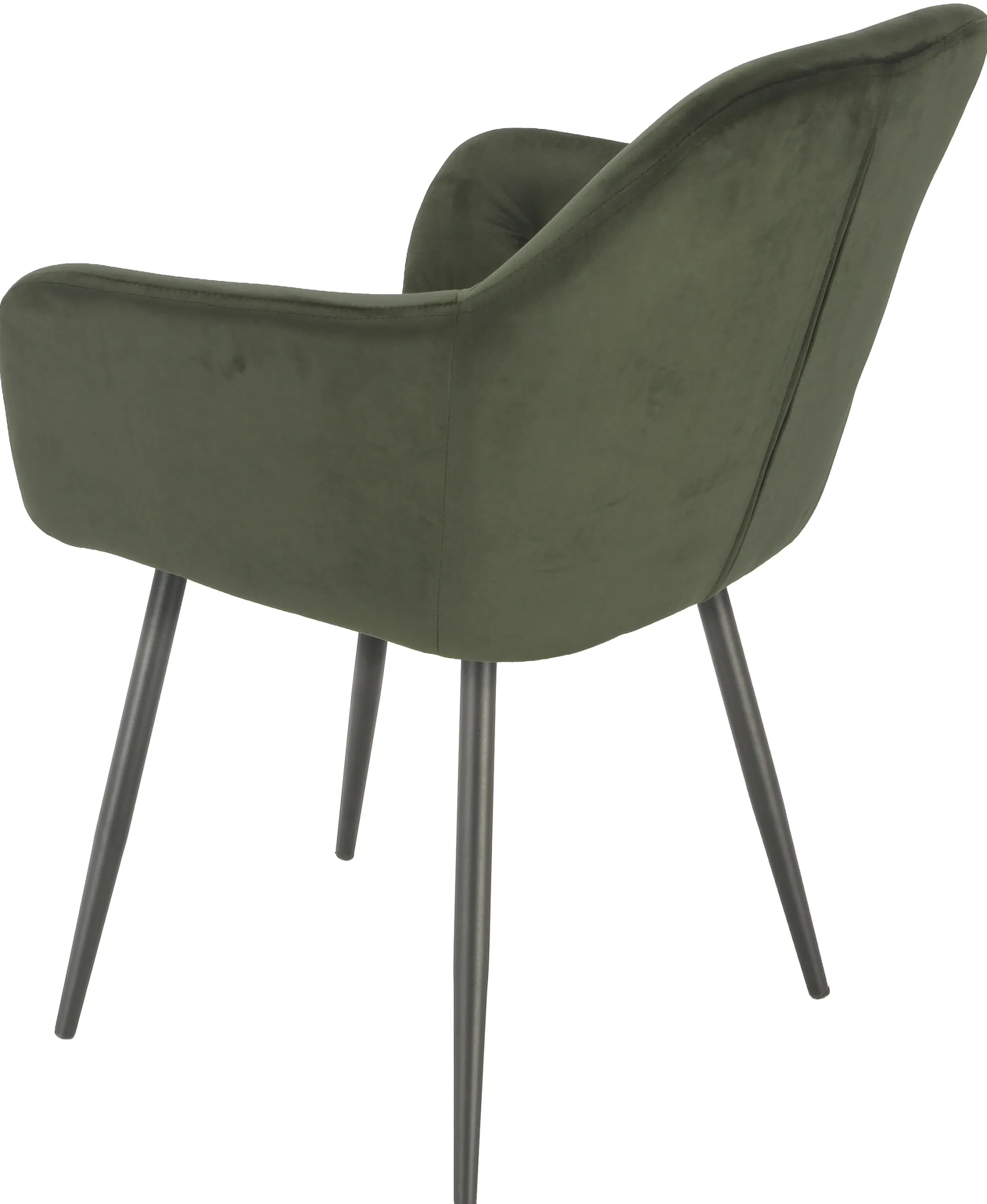Lea velour mosgrøn