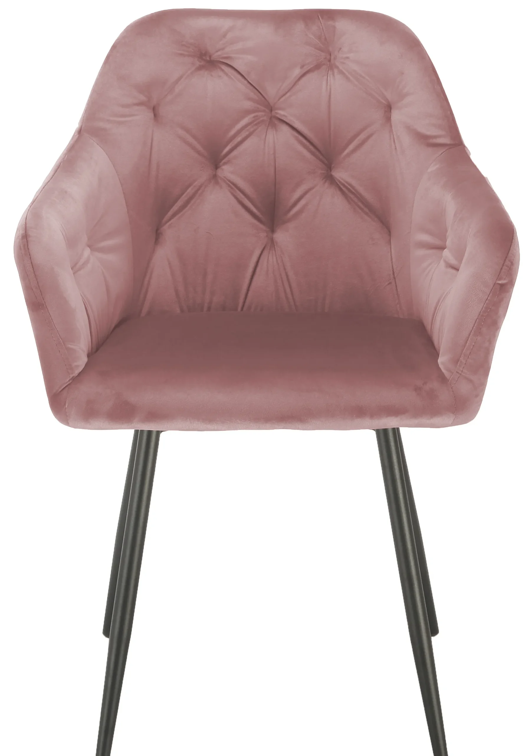 Lea velour rosa