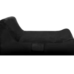 Lounge sækkestol stof sort