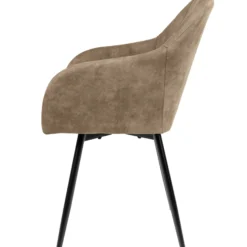 Lucy med drejefunktion suede beige