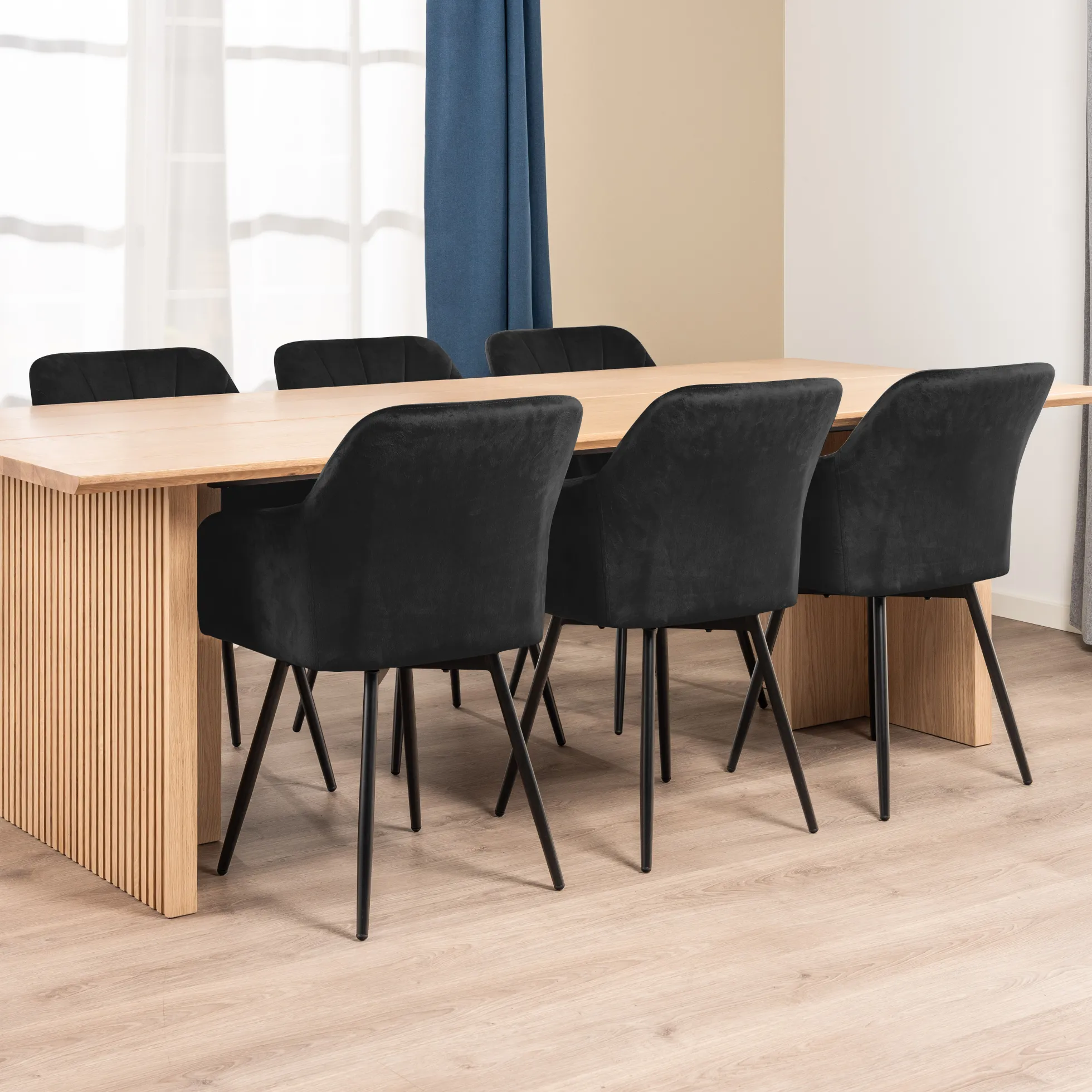 Lucy med drejefunktion velour sort