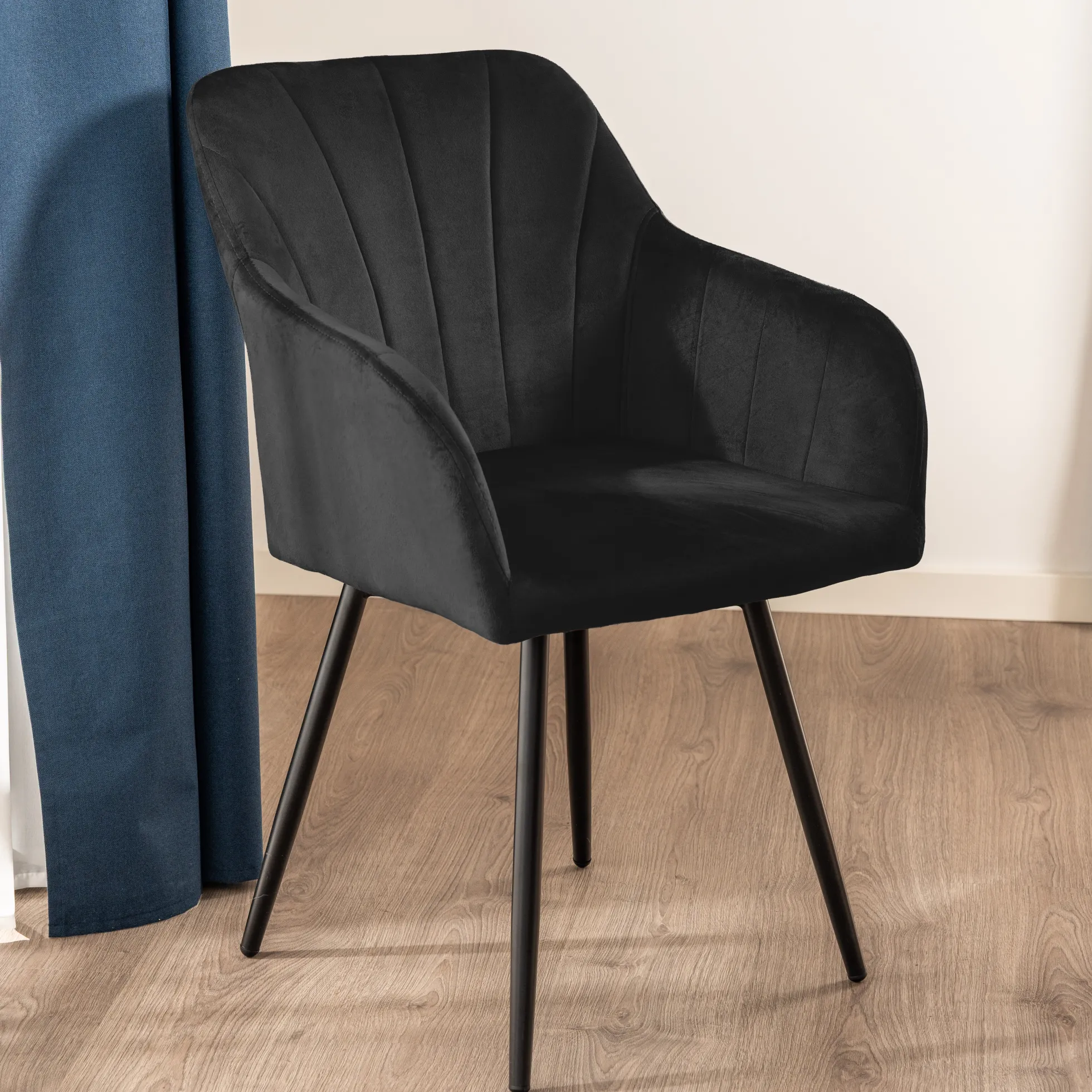 Lucy med drejefunktion velour sort
