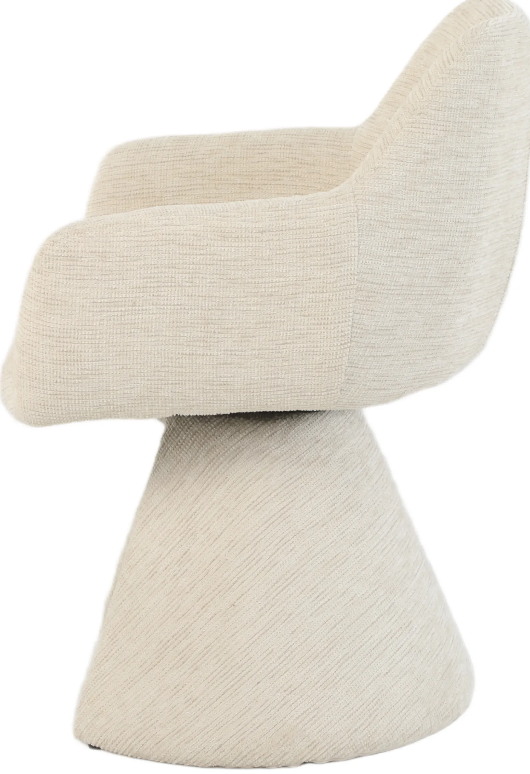 Marie med drejefunktion stof beige