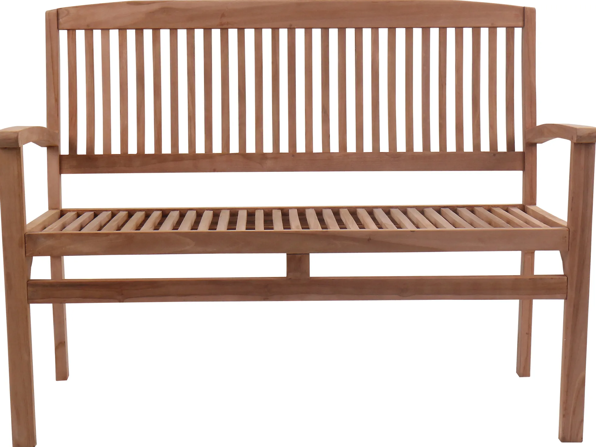 Nina bænk i kerne teaktræ 120x54x88cm