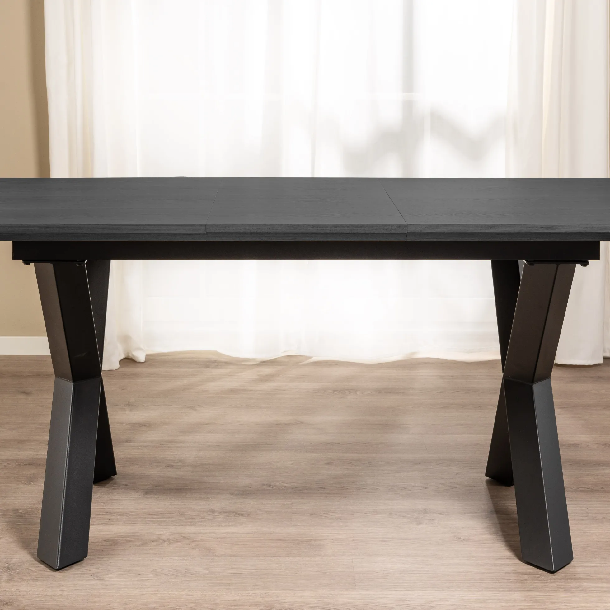Pisa 185x90x75cm eg smoked/sort
