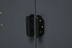 Redskabsskur stål antracit 7.2m2