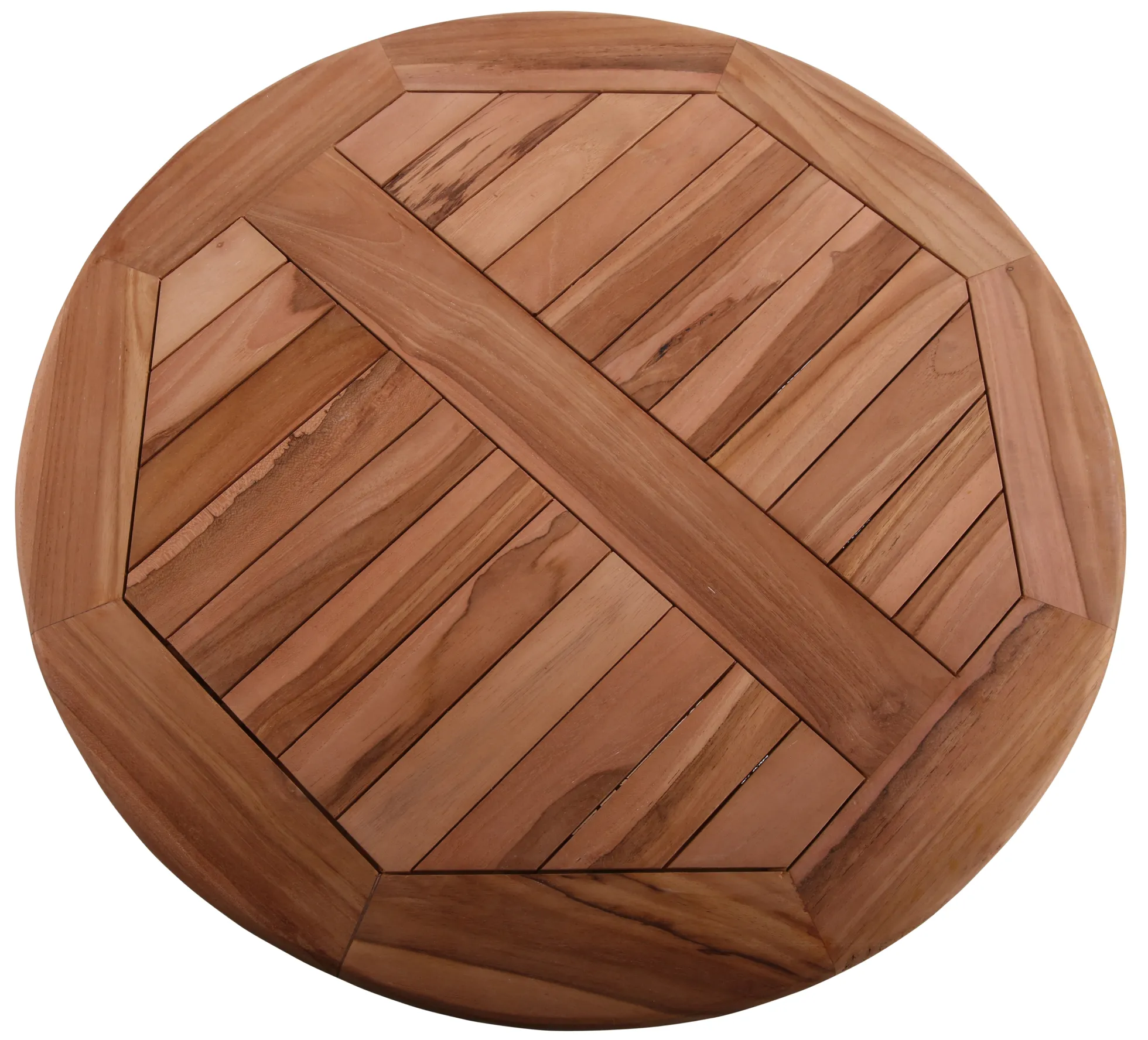 Rundt havebord teaktræ ø60cm