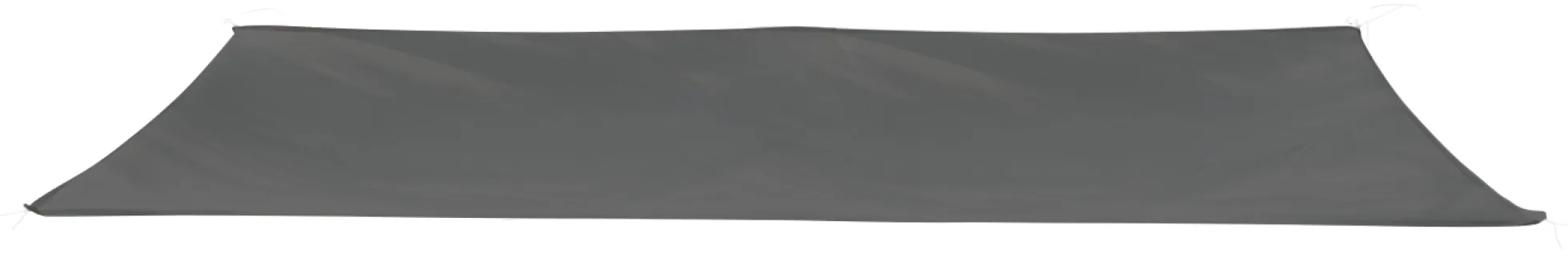 Solsejl antracitgrå PRO 4x6m