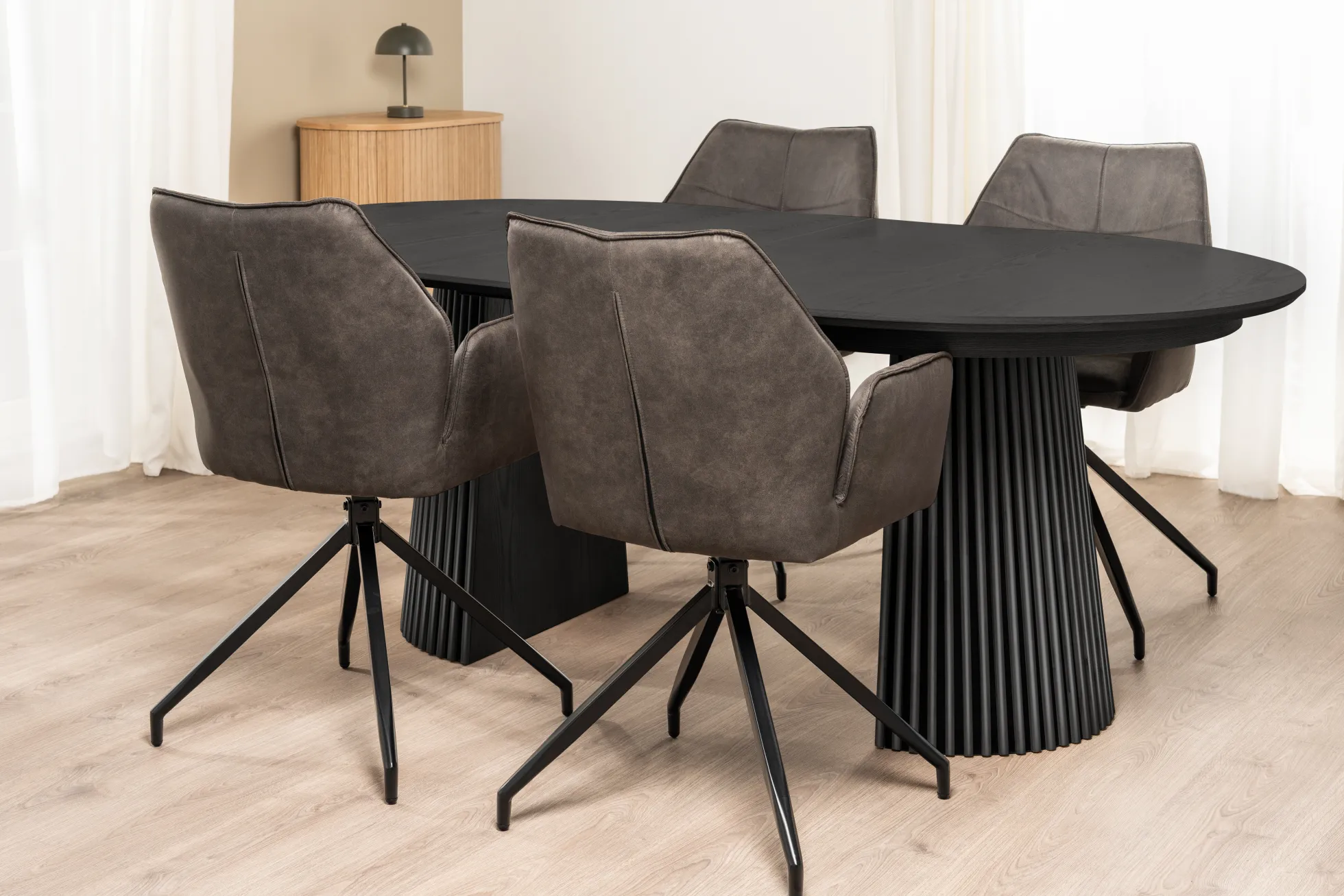 Teramo 200x120x75cm eg smoked/smoked