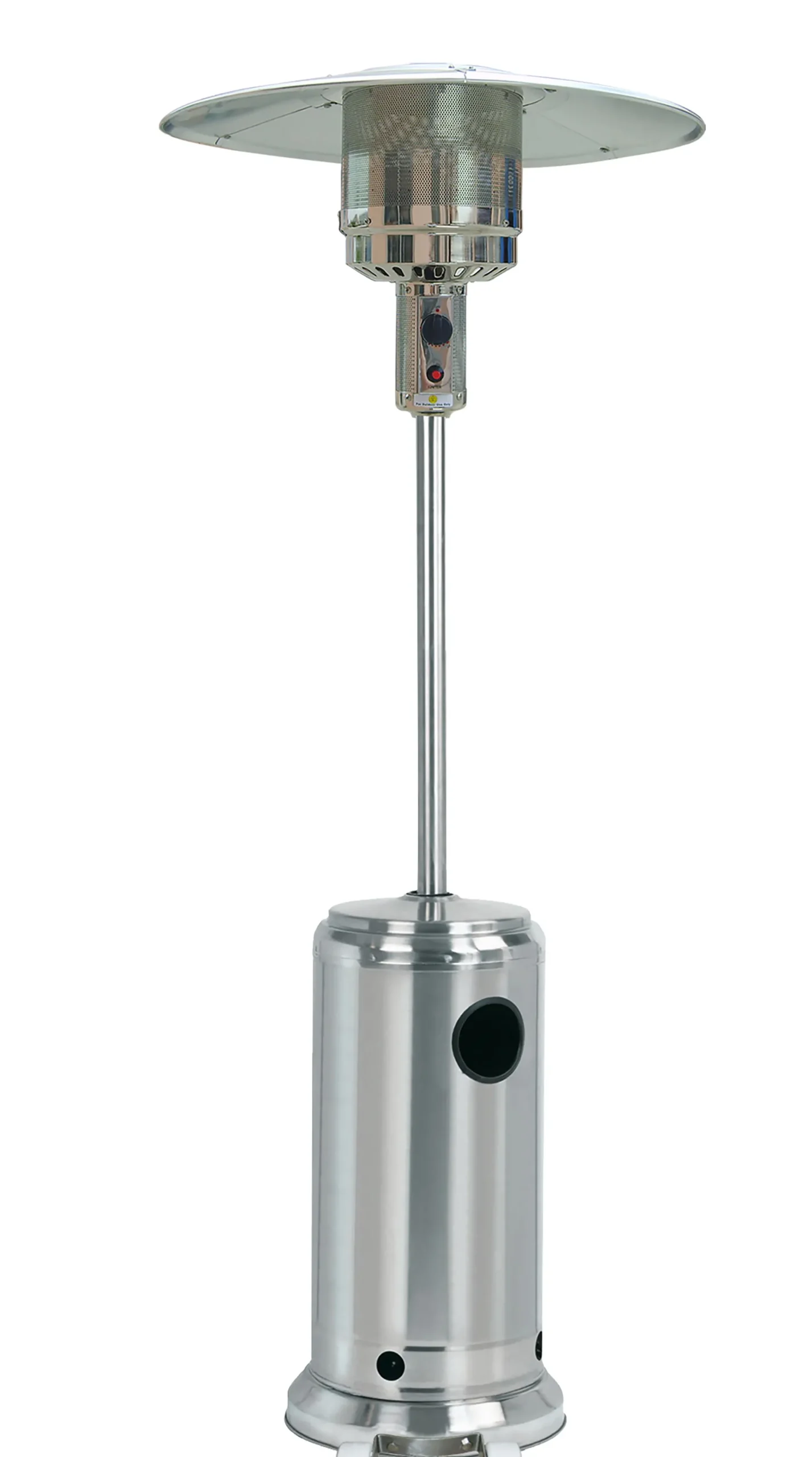 Terrassevarmer classic 227cm rustfrit stål